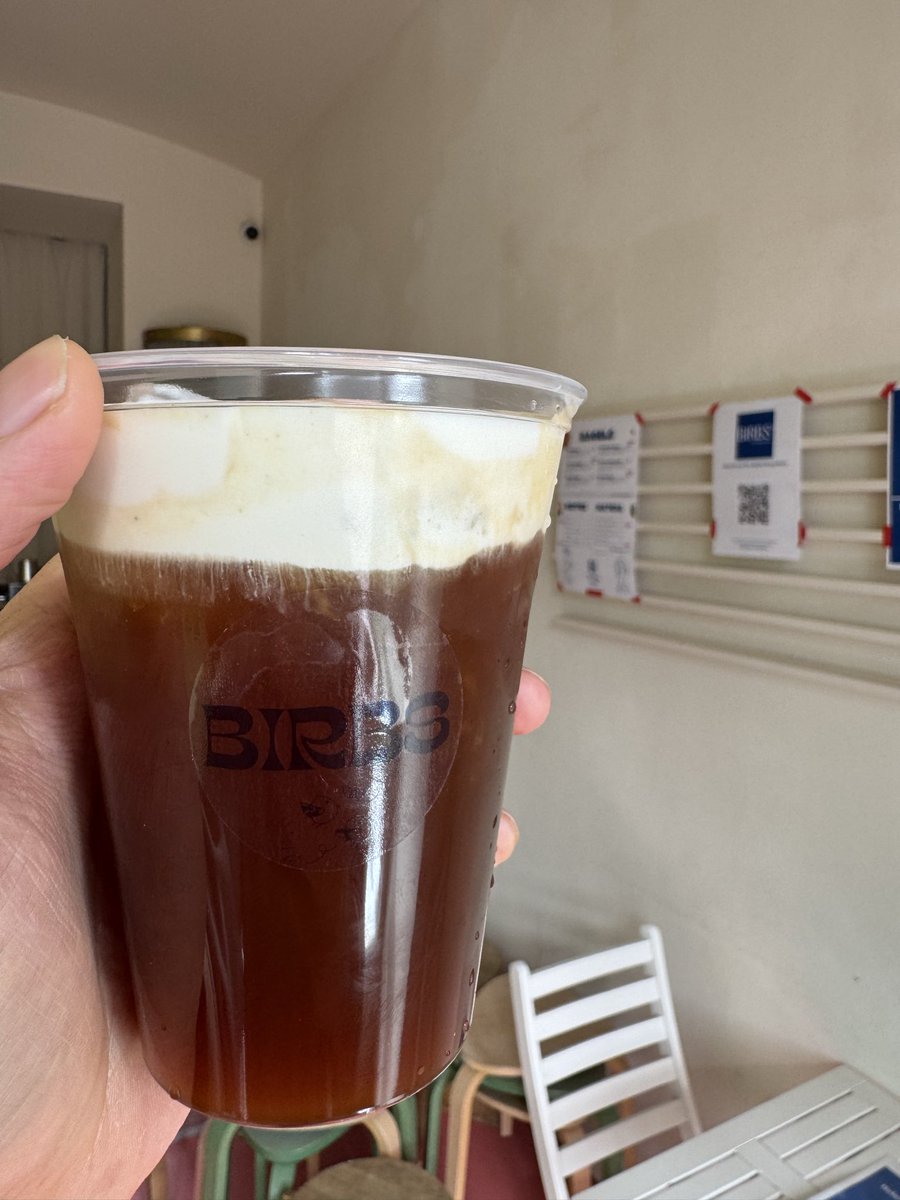 hypermaddd's tweet image. Cold Yuzu Foam with One Shot 
Out of this world 💙