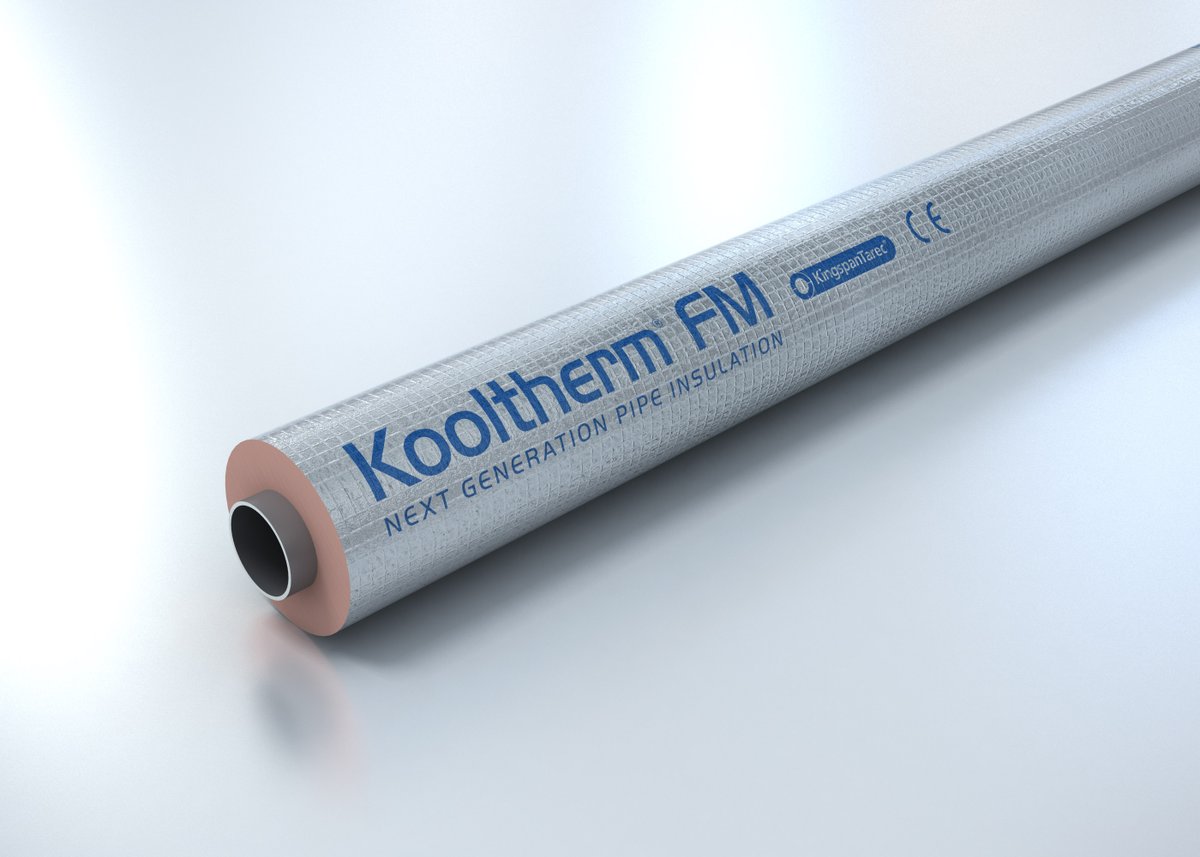 PipeLaggingcom's tweet photo. 🚀 Upgrading your HVAC systems for peak efficiency? Discover the game-changer in pipe insulation: Kingspan Kooltherm Phenolic Pipe Insulation!

This lightweight, foil-faced rigid phenolic foam delivers unmatched thermal performance with a low conductivity of just 0.025 W/mK – meaning thinner layers for the same energy savings, without compromising space. Plus, its best-in-class fire rating (BL,s1,d0) and superior moisture resistance (90%+ closed-cell structure) ensure safety and longevity in even the toughest environments, from chilled water lines to heating systems.

Compatible with pipes up to 273mm diameter and available in thicknesses from 15mm to 50mm, it's eco-friendly too – zero ODP, low GWP, and CFC/HCFC-free. Easy to install, it saves time and costs on-site.

Ready to insulate smarter? Check it out now: https://t.co/VFmBFSdSZf

#PipeInsulation #HVAC #EnergyEfficiency #BuildingServices #SustainableBuilding