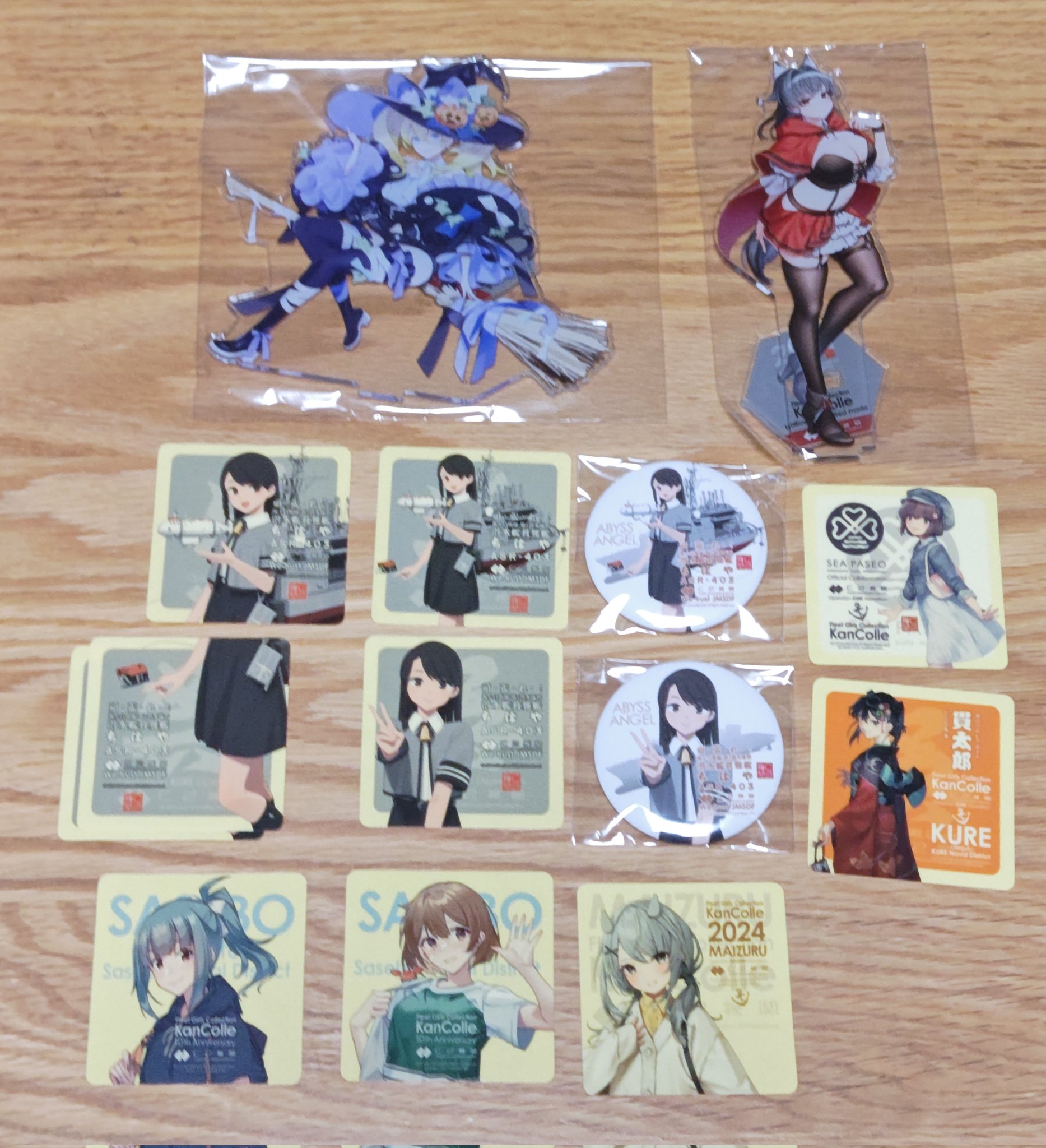 ちはやふる⭐️BIGアクスタ４点 ちはやふる 綾瀬千早 パーツ付きBIGアクリルスタンド