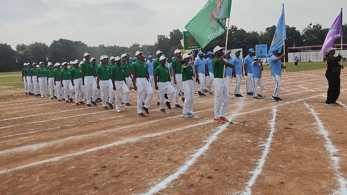 FCRIHyderabad's tweet photo. π Proud moment! FCRI excelled at the Regional Forest Sports & Games Meet 2025 held at Telangana State Forest Academy, Dulapally, Hyderabad
Winning in most events, our team showcased exceptional talent, teamwork & sportsmanship! π³
#FCRI #ForestSports #ProudMoment #TGSFA https://t.co/pATl5wqIcU
