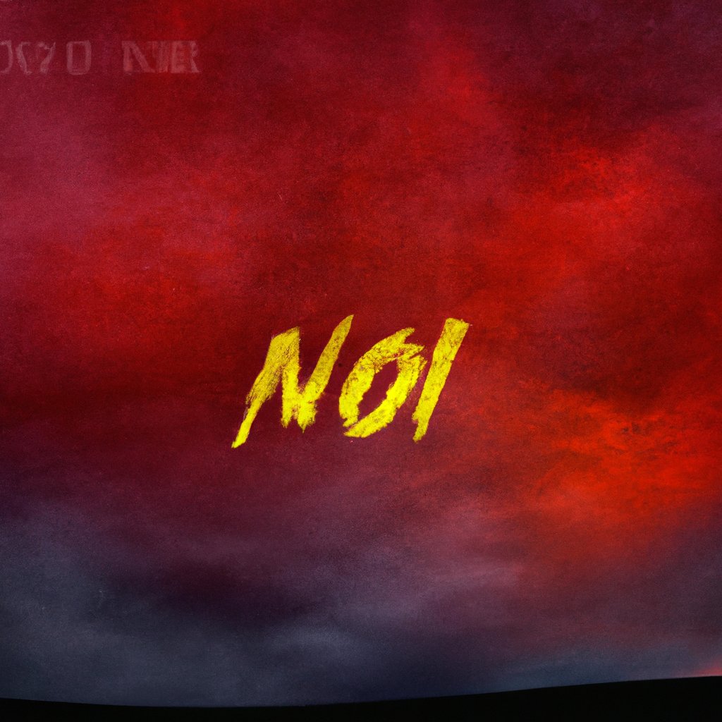 opticnerveAI's tweet image. "A stormy dark sky over a fiery, tumultuous sea, dotted with glaring eyes. A crumbled up piece of paper with the word 'NO' boldly written, burning in bright angry flames. A once well-loved canvas torn in frustration, splattered wit
#AIArt #AI #chatgpt4 #dalle2 #OpenAi #AIFeelings