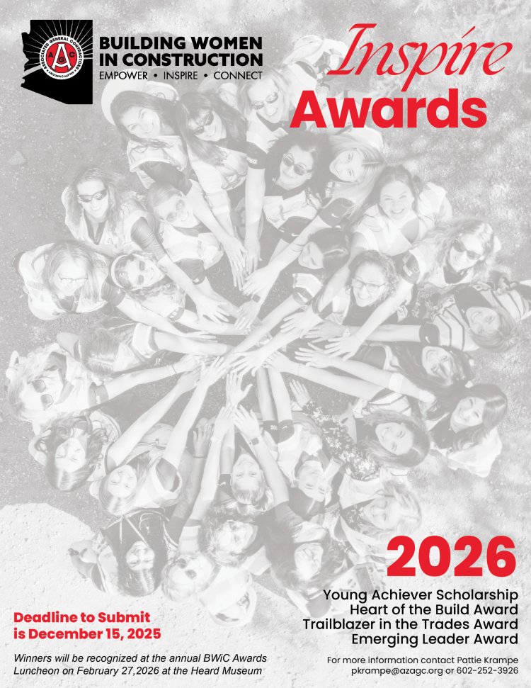 Members, we are now accepting nominations for four BWiC Inspire Awards. Submit nominations by Dec 15 so we can honor outstanding women in the industry.  azagc.org/about/awards-p…