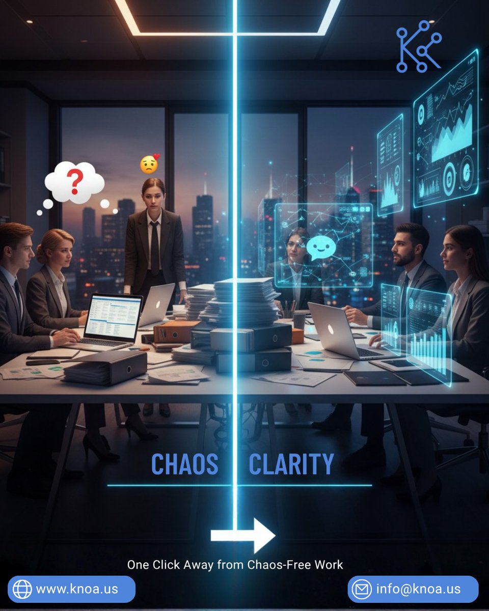 knoa_ai's tweet image. Learning that moves at your speed. ⚡
#Knoa #SmartLearning #NextGenTech #AI #Innovation #FutureOfWork #TechTransformation