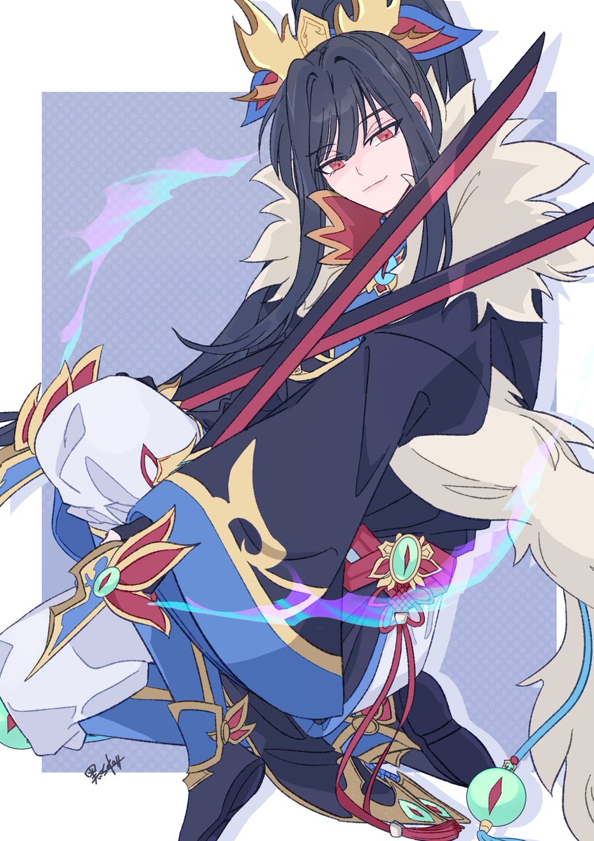 꺄아아 라테일 9월 베스트 팬아트 감사합니다 
오랜만에 그린 검호인데 너무 기쁘네요 > <