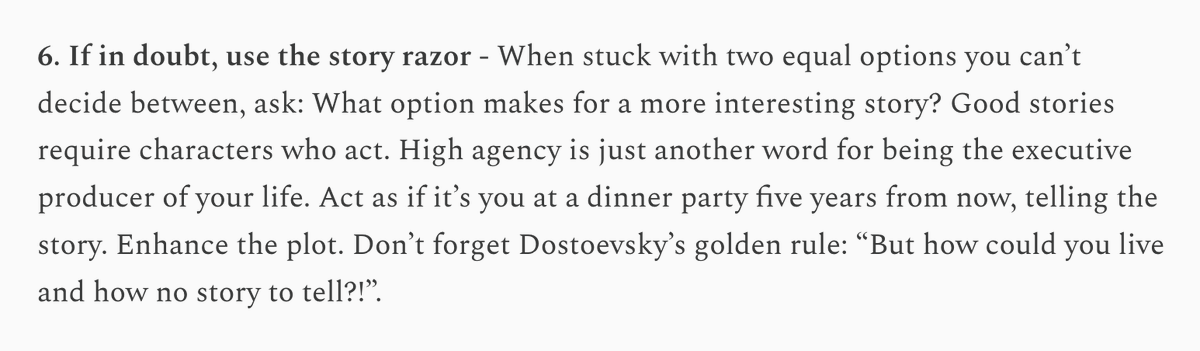 7_vignesh's tweet image. I remember reading @george__mack &apos;s website on high agency. The very first lines were &quot;I believe high agency might be the most important idea of the 21st century&quot;, it sounded like clickbait but man I had my entire worldview thrown upside down from that website ever since. 

It is…