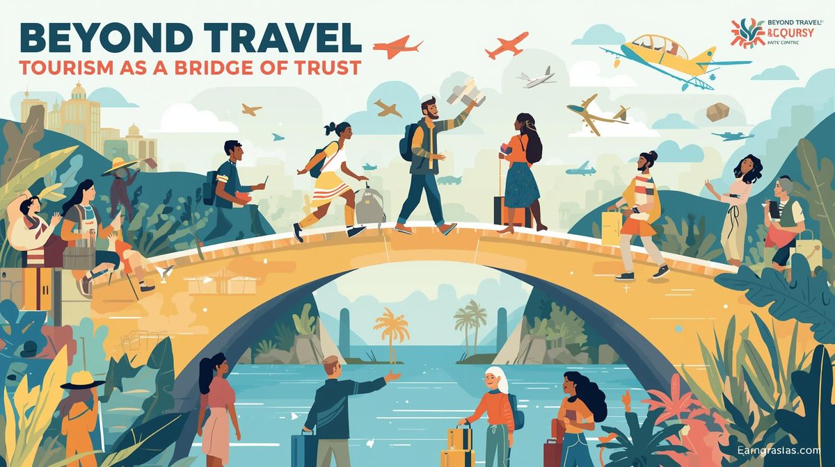 richjjuls's tweet image. Beyond travel: tourism is a bridge of trust. Done well, it connects cultures, creates opportunity, and deepens understanding. Don’t count trips; count value flowing both ways—cultural, social, economic. What’s the strongest bridge? #MeaningfulTourism #CulturalExchange
