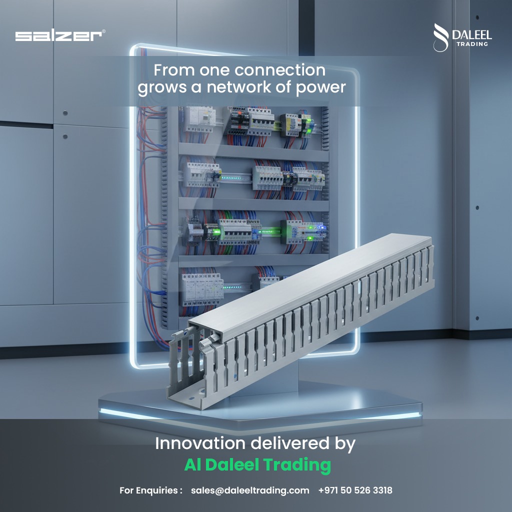DaleelTrading's tweet photo. Al Daleel Electrical Switch Gear https://t.co/ZKDk75MNYc 
#Salzer #daleeltrading #ElectricalExcellence #PowerConnection #CableTrunking #IndustrialAutomation #EngineeringInnovation #ReliablePower #FutureReady #ElectricalSolutions https://t.co/3LYHHMs6JT
