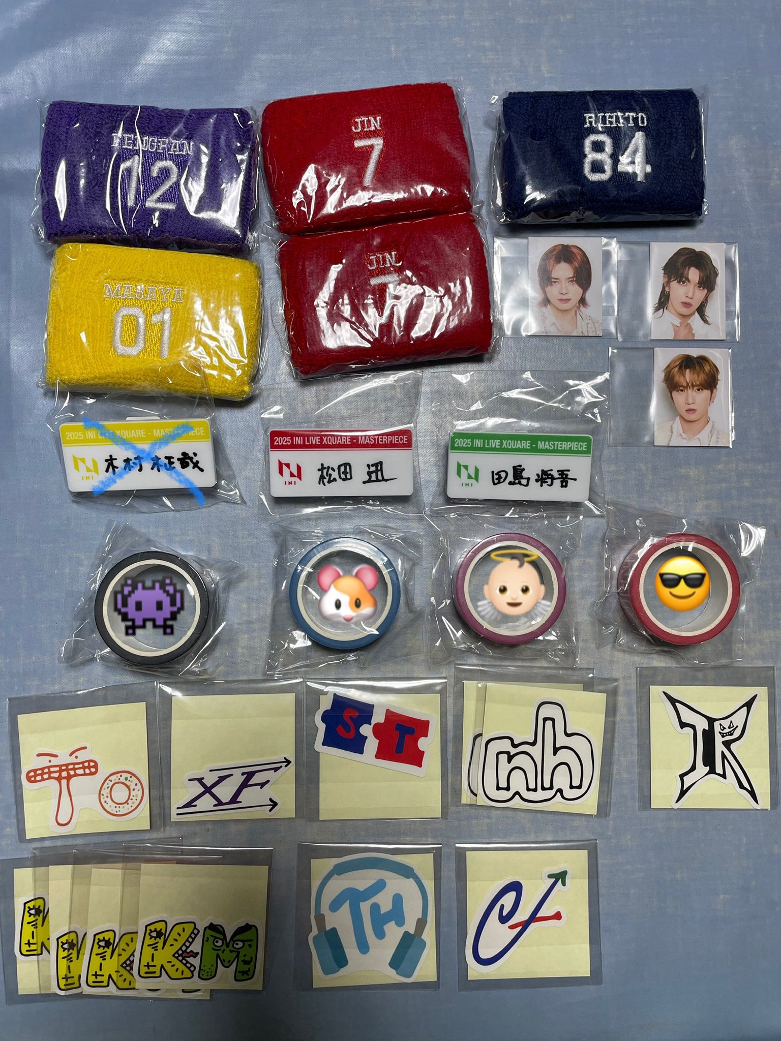 INI XQUARE 落下物 INI 3RD ARENA LIVE TOUR [XQUARE]落下物 匿名配送