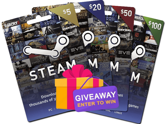 SteamGamesPC's tweet image. 🎲💸&quot;$5 STEAM GIFT CARD&quot;💸 GIVEAWAY
⏰ Ends OCTOBER 15th ⏰

How to Win🏆:
1⃣Like &amp;amp; Retweet this Tweet👇
x.com/GamerskyJP/sta…
2⃣♻️Repost &amp;amp;❤️Like 

📧DM me to sponsor a giveaway like this!
#Giveaway #SteamGame #IndieGameDev #Steamworks #SteamWallet #FreeSteamKeys