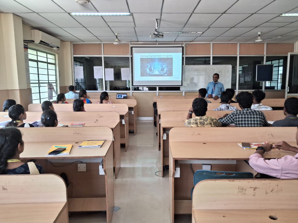 CsharpCorner's tweet image. We had a great AI Agent Bootcamp 2025 at the @CSharpCorner Namakkal Chapter Meet. Thank you to our speakers and attendees for contributing to a productive learning experience.

Stay connected—more events and live shows are coming soon!
 c-sharpcorner.com/chapters/

#CSharpCorner #AI…