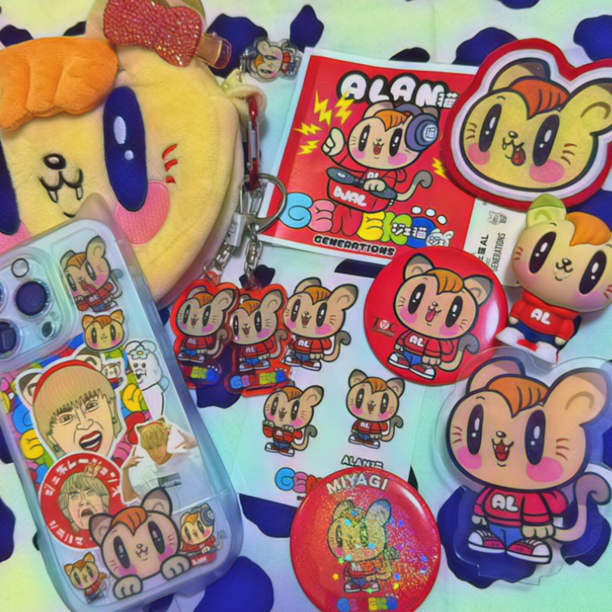 GENE ジェ猫 白濱亜嵐 ポーチ ぬいぐるみ GENERATIONS ジェ猫 ぬいぐるみポーチ 白濱亜嵐｜Yahoo!フリマ（旧