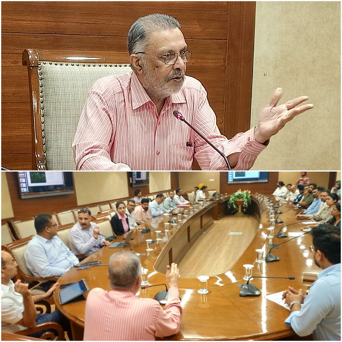 *ਨਸ਼ਾ ਮੁਕਤ ਪੰਜਾਬ — ਰੰਗਲੇ ਪੰਜਾਬ ਵੱਲ ਇੱਕ ਪਹਿਲ*

ਅੱਜ ਚੰਡੀਗੜ੍ਹ ਵਿੱਚ ਪੰਜਾਬ ਦੇ ਹਰ ਜ਼ਿਲ੍ਹੇ ਵਿੱਚ ਸੇਵਾਵਾਂ ਨਿਭਾ ਰਹੇ ਨਸ਼ਾ ਮੁਕਤੀ ਕੇਂਦਰਾਂ ਦੇ ਨੋਡਲ ਮਨੋਚਕਿਤਸਕ ਸਾਥੀਆਂ ਨਾਲ ਬੈਠਕ ਕੀਤੀ। ਉਨ੍ਹਾਂ ਦੇ ਮਨ ਵਿੱਚ ਸੇਵਾ ਦਾ ਜਜ਼ਬਾ ਅਤੇ ਪੰਜਾਬ ਨੂੰ ਨਸ਼ਾ ਮੁਕਤ ਬਣਾਉਣ ਦੀ ਲਗਨ ਦੇਖ ਕੇ ਦਿਲ ਖੁਸ਼ੀ ਨਾਲ ਭਰ ਗਿਆ। ਹਰ ਉਹ ਨੌਜਵਾਨ ਜੋ