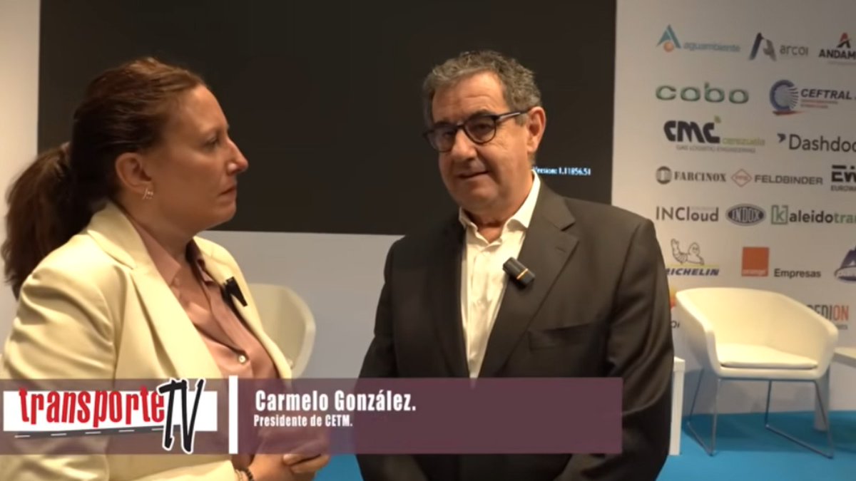 CetmTransporte's tweet image. Entrevista a Carmelo González, presidente de #CETM, durante el #10CongresoCETMCisternas: 

🗣️ &quot;El peso que tiene el sector de #cisternas en la actividad del transporte es brutal&quot;. 

youtube.com/watch?v=URJrCr…

#transporteencisternas #CETM #CETMCisternas