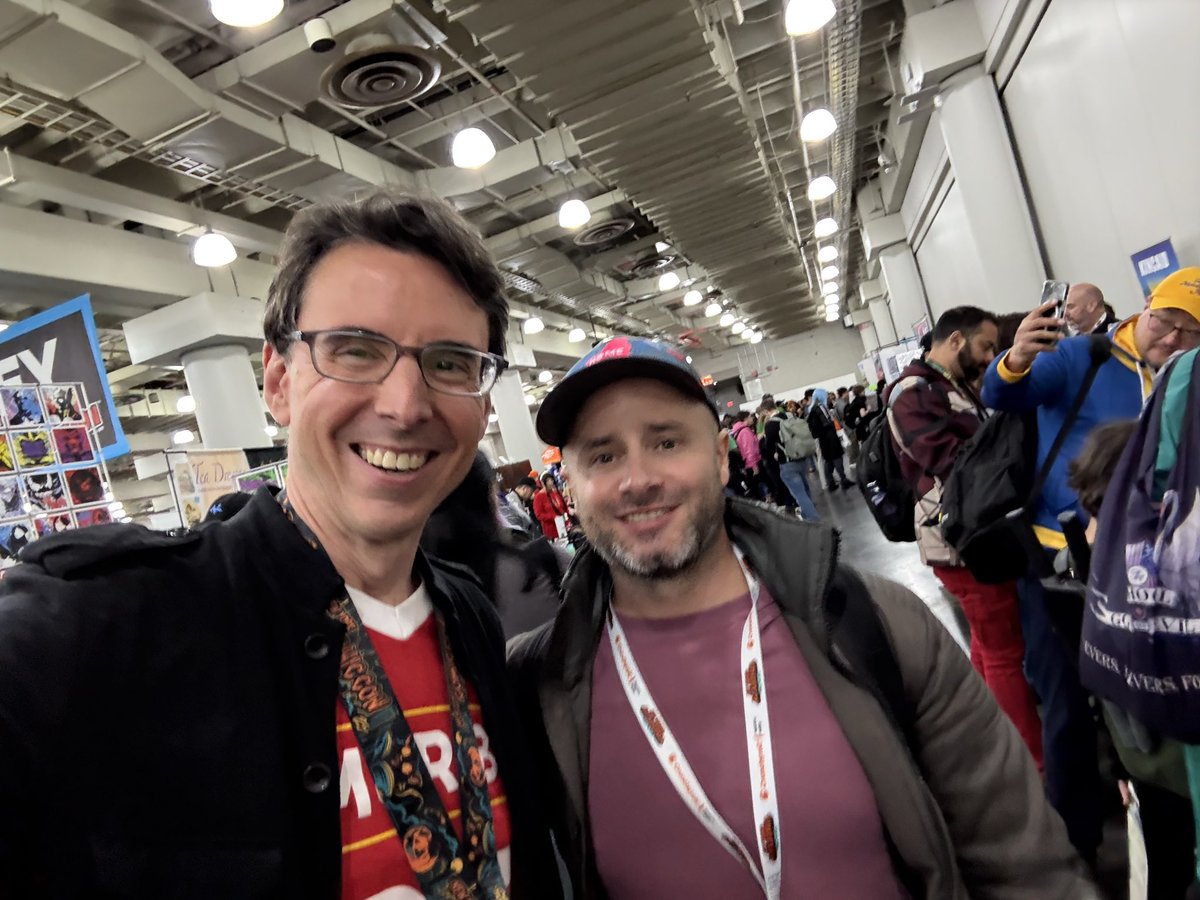 With writer / artist / painter / filmmaker Ian Cinco <a href="/Ian_Cinco/">Ian Cinco</a> #nycc