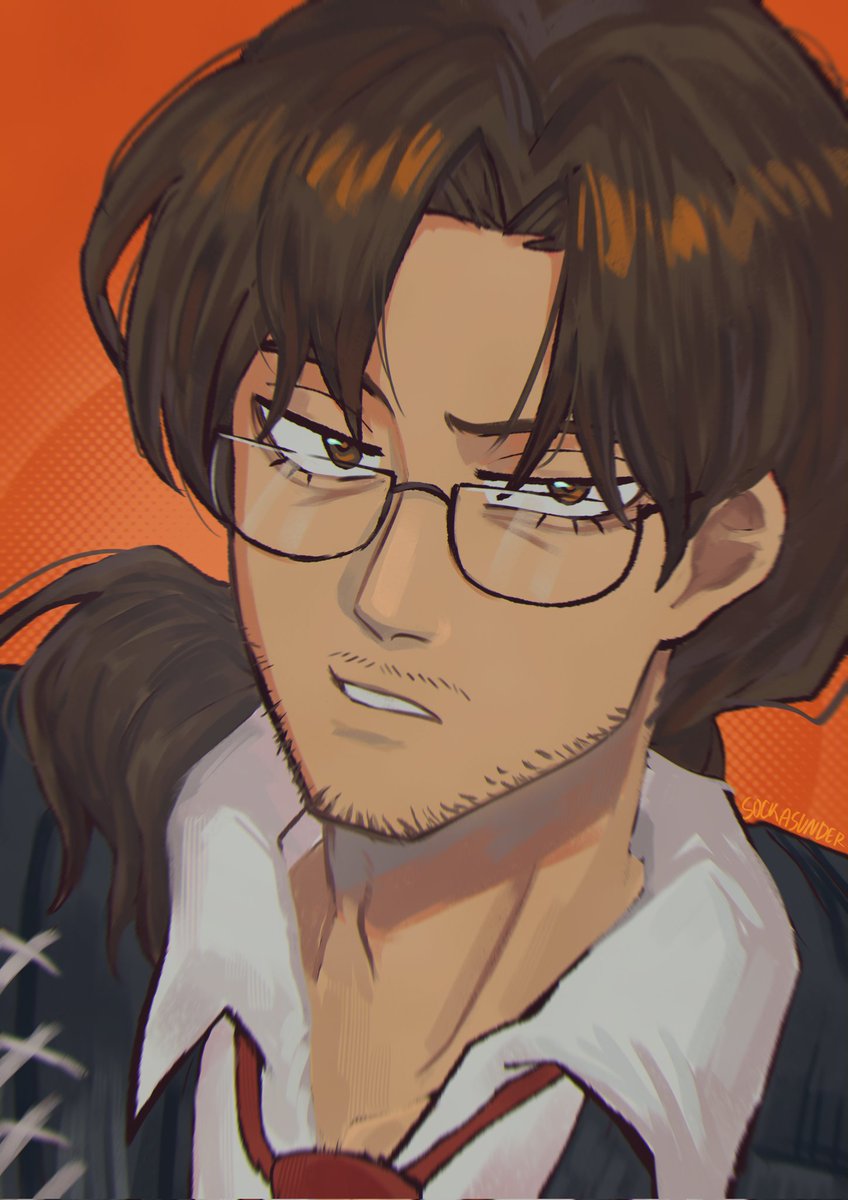 temporarily interrupting my ykzposting for gregor gosh i love scruffy guys #limbuscompany #gregor