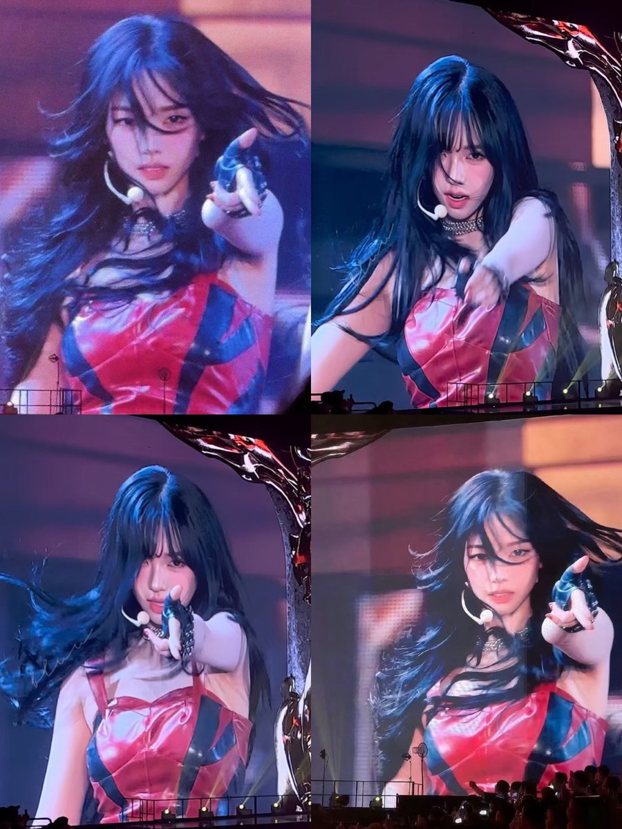 KARINA ON THE BIG SCREEN. SHE LOOKS SO UNREAL PLS