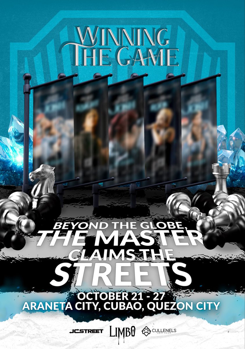 LimboCouncil's tweet image. The game claims the STREETS 🏙️
Witness the city light up as we honor our Grandmaster’s winning streak!
Araneta City, Cubao | October 21 to 27
JC TAKES THE STREETS
@JoshCullen_s #JOSHCULLEN
#JCWinningtheGame