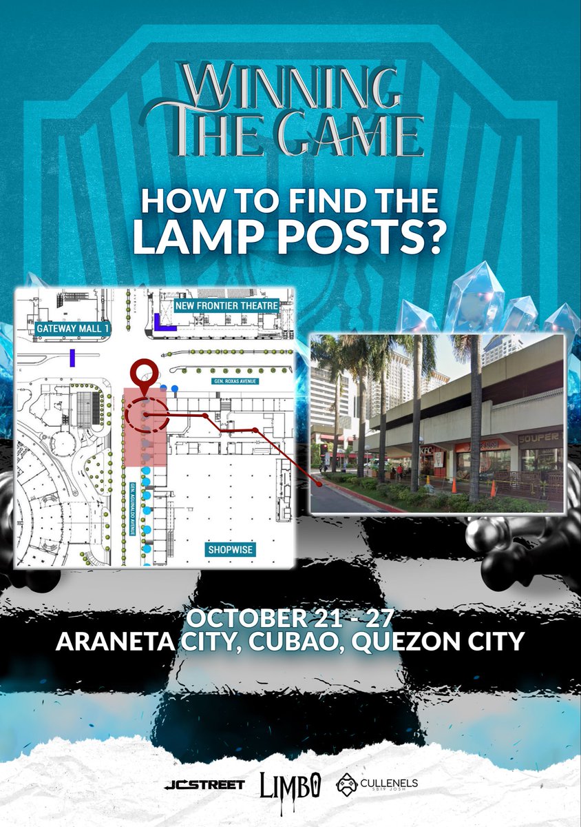 LimboCouncil's tweet image. The game claims the STREETS 🏙️
Witness the city light up as we honor our Grandmaster’s winning streak!
Araneta City, Cubao | October 21 to 27
JC TAKES THE STREETS
@JoshCullen_s #JOSHCULLEN
#JCWinningtheGame
