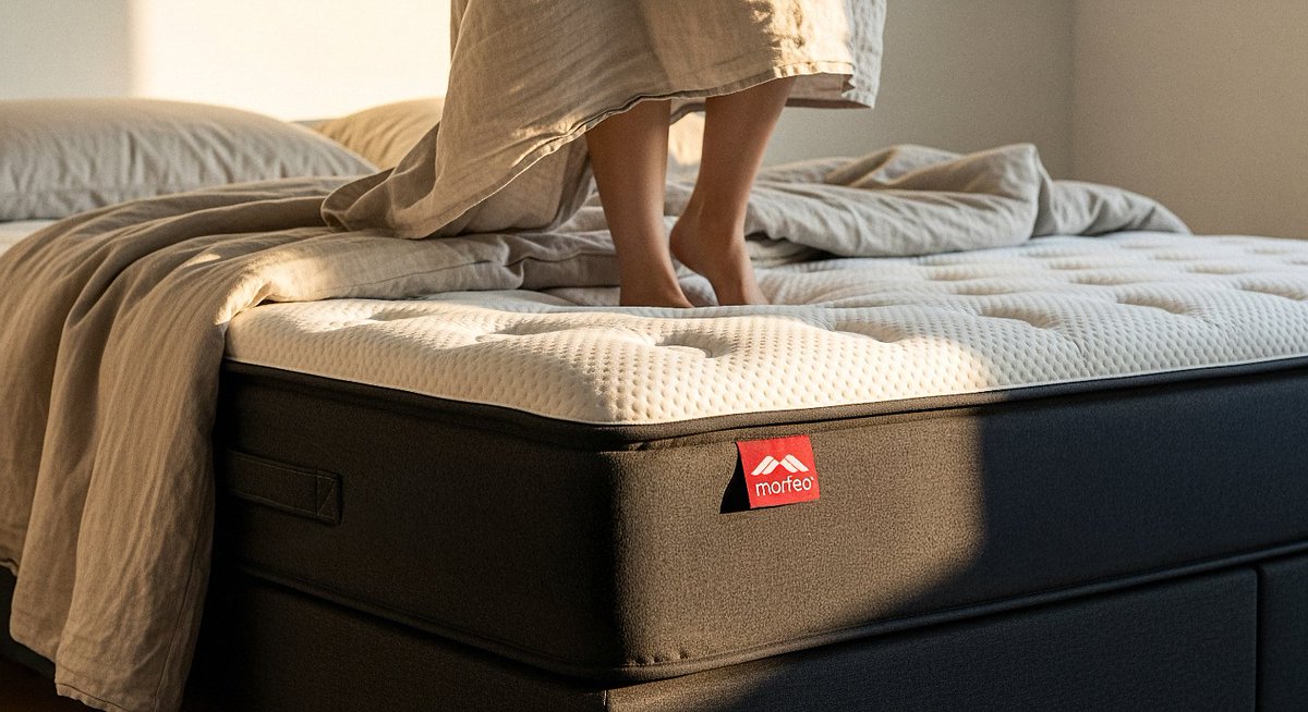 Morfeo Altus 🛏️
Firmeza que sostiene, confort que envuelve.
Dormir fresco, despertar con energía. ✨

El mañana empieza esta noche.