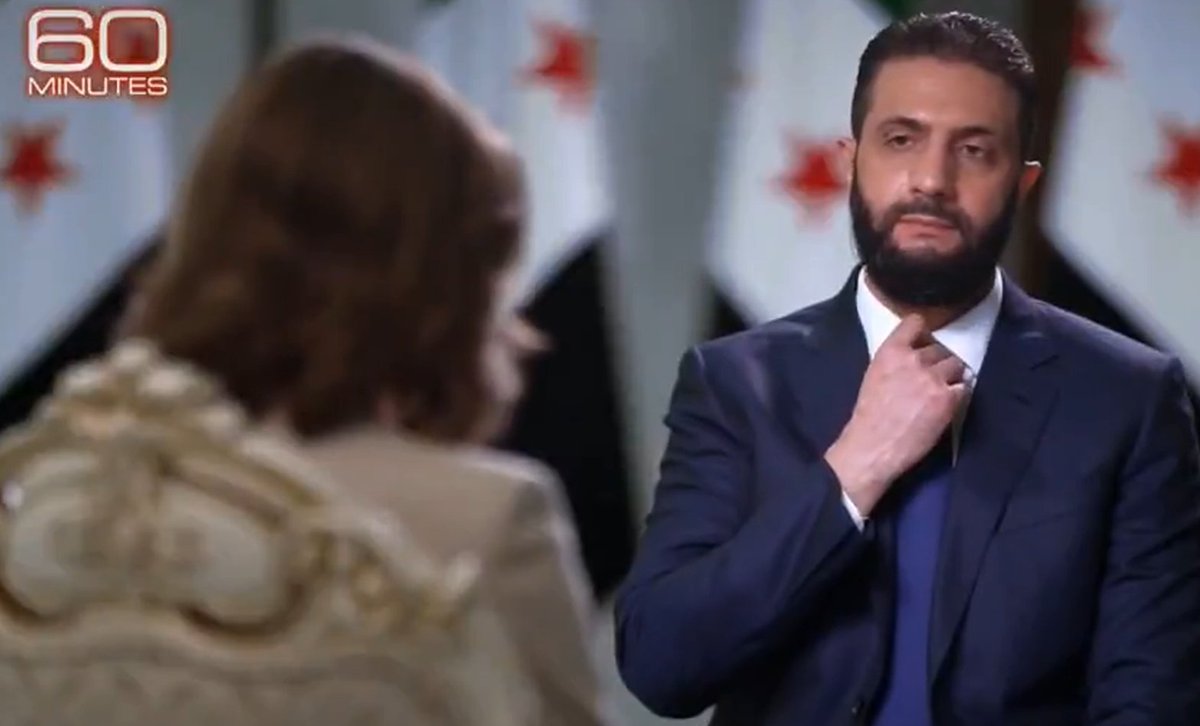 RojavaNetwork's tweet image. What Al-Julani said during his interview with the 60 Minutes program, regarding the approximate cost of rebuilding Syria, estimated between $600 and $900 billion, is significant

Why?

Because it might awaken millions of Syrians from the waves of deception and media sedation by…
