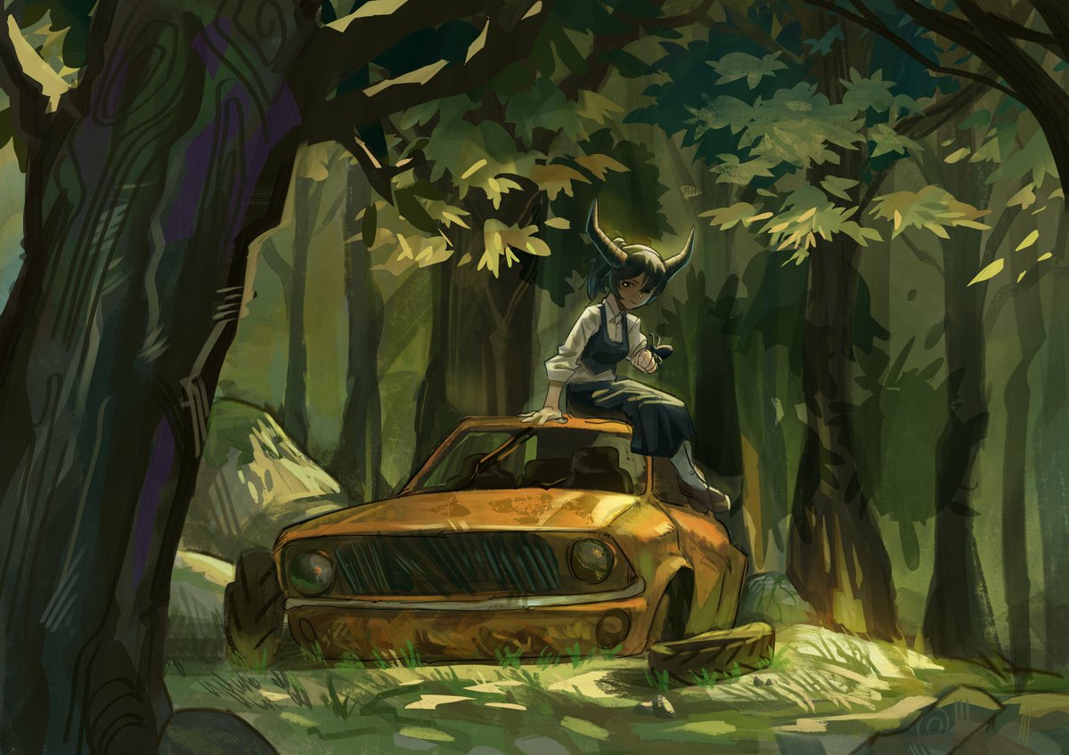asstray80's tweet photo. Gonna start doing landscapes cause ive found em to be pretty fun huheheh

#digitalart #digitaldrawing #digitalillustration #Landscape https://t.co/sKWMZNCgrV
