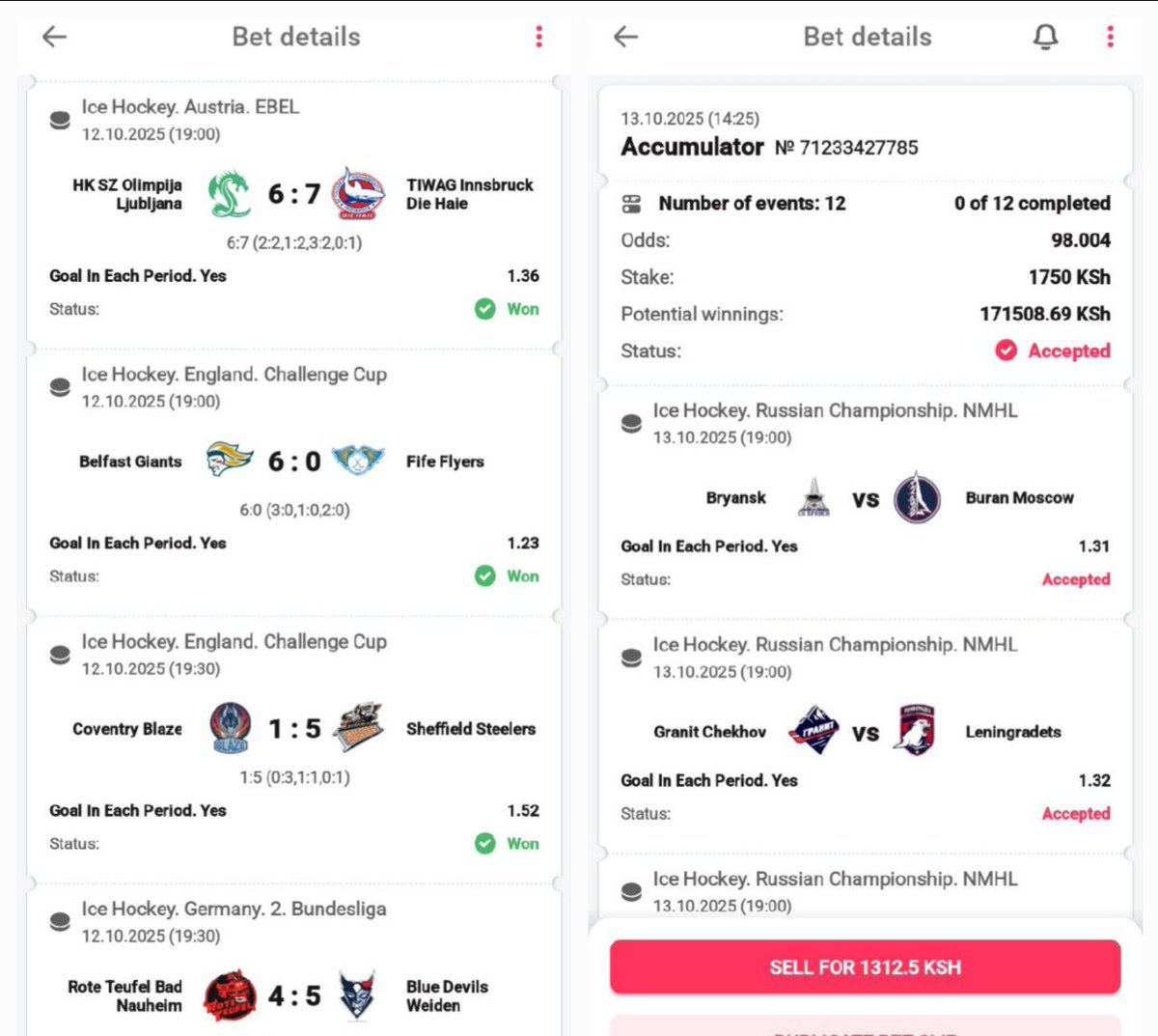 Simba_tips's tweet image. 💥ICE HOCKEY 🏒 💥
💥DB-BET
🎯Market Number 3
🔱90 ODDS
Who is available ⁉️⁉️⁉️⁉️
Let's print Money 💷
BOOKINGCODE📲6F94G
REG📲📲 db-bet.co/DBO_
#Promocode 👉DBO
DownloadApp📲📲 db-bet.co/DBO_App_