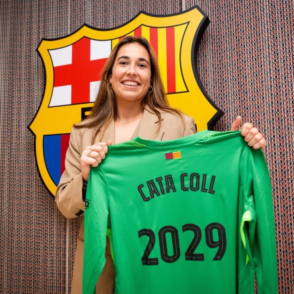 📊Cata Coll lleva 95 partidos oficiales como azulgrana.

🧤Acumula 61 duelos IMBATIDA
❌ Ha encajado tan solo 39 goles