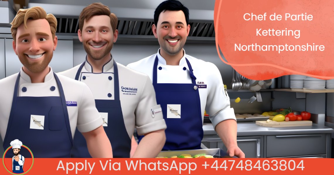 Chef de Partie Kettering Northamptonshire 30K + Tips A fast paced Country Pub serving tasty British dishes, Pub classics and homemade pizzas using all fresh seasonal ingredients The Position A Chef de Partie required to Join the team duties will include...
chefselection.co/psc215649/?fsp…