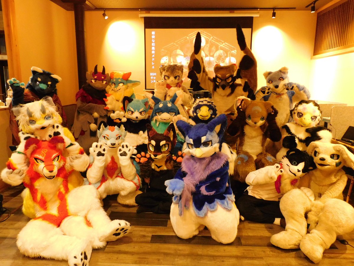 youran2's tweet image. #CoEDOオフ   
11日-13日は地元の方でCoEDOオフをしました！ 
今回は地元の「佐原の大祭」に合わせてもふ会＆祭り観光という形で！
めっちゃ楽しかったしとっても頑張りました！  
大勢の方々に来ていただき主催としてうれしい限りでした♪ 
ちなみに宿先のオーナーさんを界隈に迎え入れました！