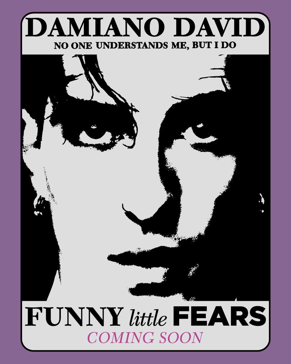 Damiano Davidの初ソロアルバム『FUNNY little FEARS』のリリースを