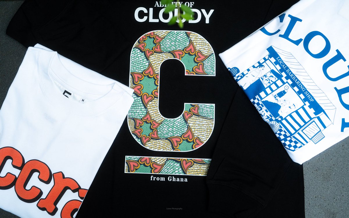 NEW!!／ ガーナのクリエイターが描いたデザインを使ったカットソー
