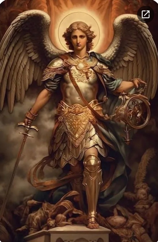 vorsecondsleep's tweet photo. Update ~ Link to blog page for "The Sword of St. Michael the Archangel," for those interested specifically in this warrior angel.
I love this image of Michael. #secondsleep
https://t.co/L2BuKJ0UuK https://t.co/sPtOKPZUaN