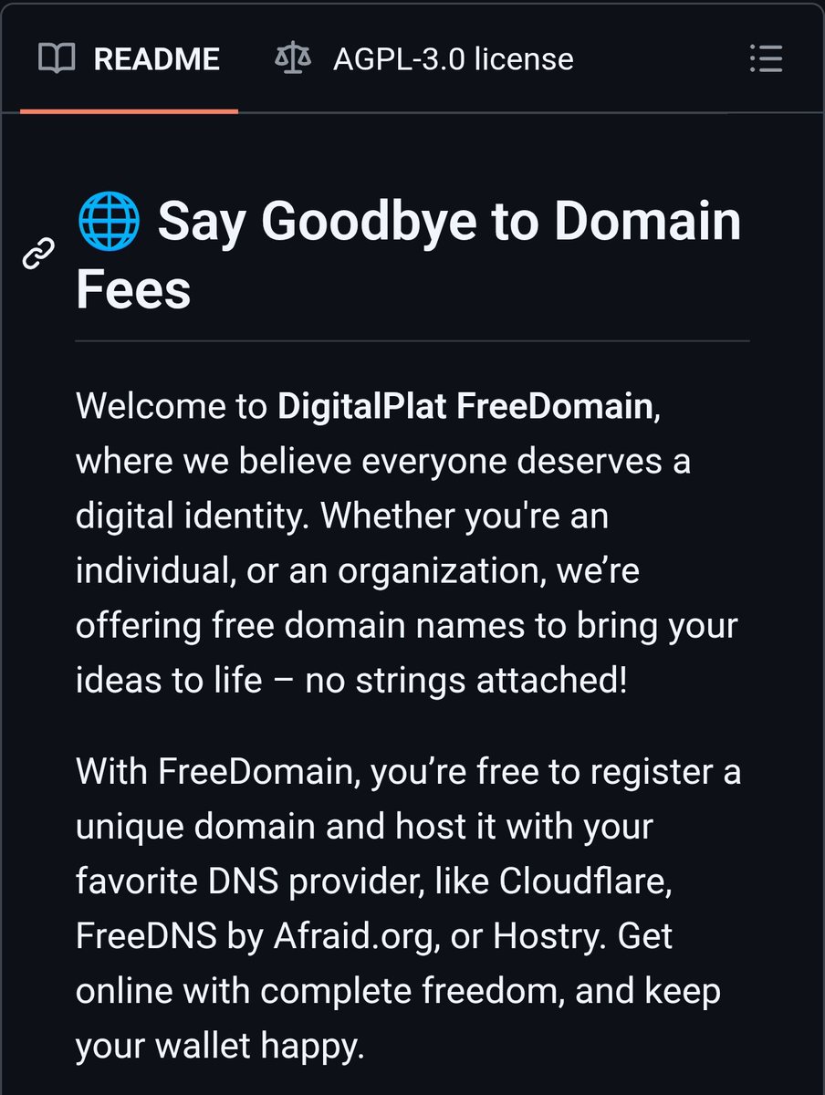 GithubProjects's tweet image. Open-source Free Domain For Everyone.