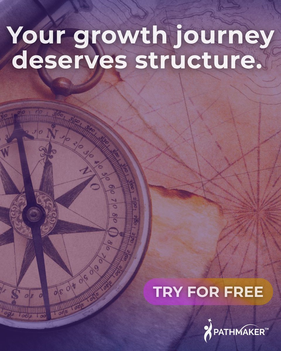 thepathmakerapp's tweet image. Start your 14-day free trial today—discover how PathMaker helps guide your growth journey!

#PathMakerApp #FreeTrial #PersonalGrowth #SelfHelp #MindfulLiving #SelfDiscovery