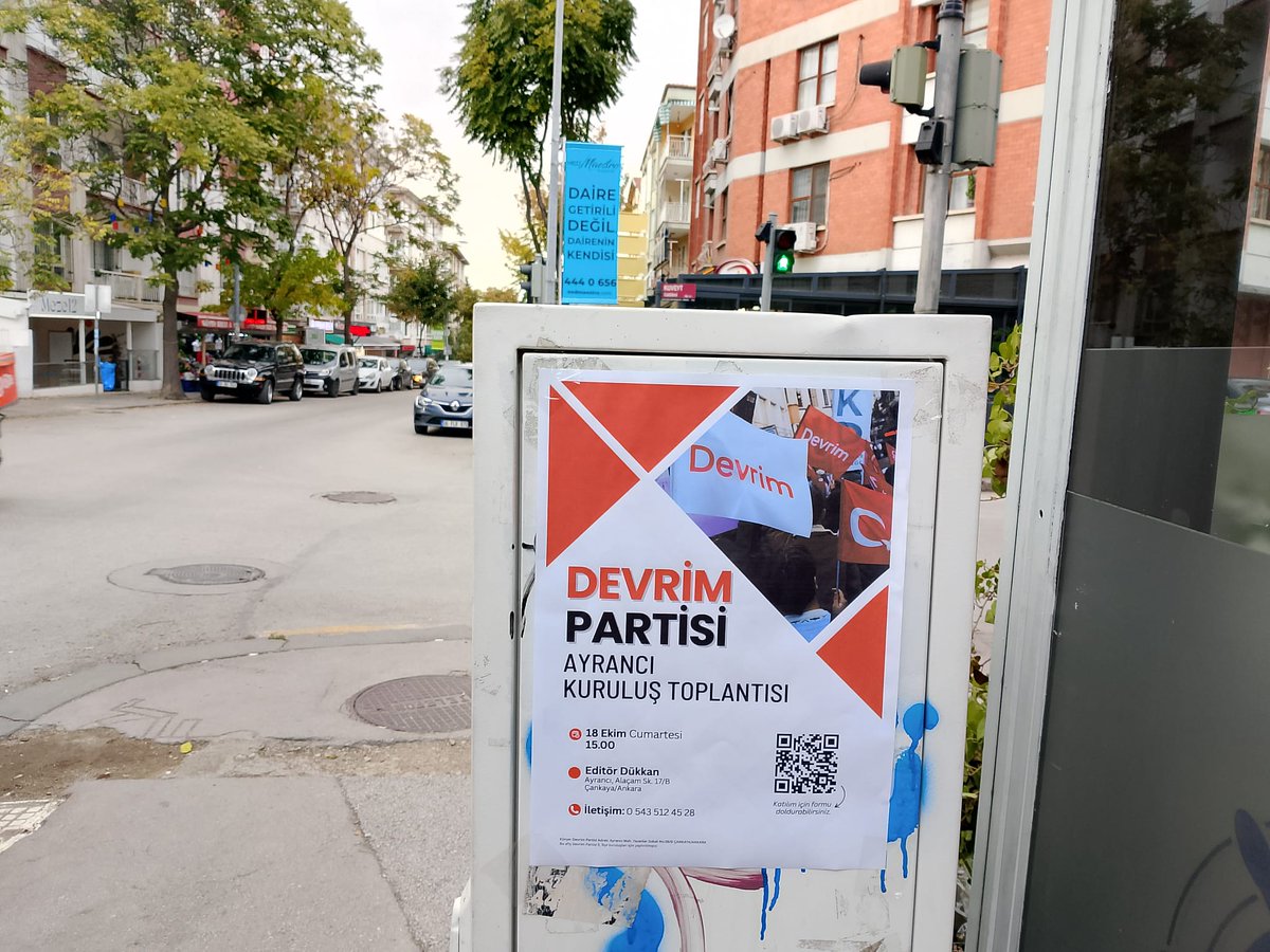DHAyranci's tweet image. 📢 Devrim Partisi Ayrancı Kuruluş Toplantısı&apos;nda bir araya geliyoruz. Tüm Ayrancı halkı davetlidir.

🗓 18 Ekim Cumartesi 

📍Editör Dükkan

⏰️ 15.00