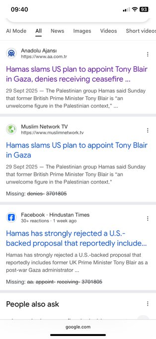 c36812927's tweet image. #Fromthis
x.com/RichieG_LFC/st…

#Tothis
#TonyBlair appears to have won the endorsement of the Palestinian Authority to be involved in the reconstruction of Gaza, after an exploratory meeting in Jordan.
theguardian.com/world/2025/oct…

#theBoardofPeace
x.com/DavidSharp84/s…