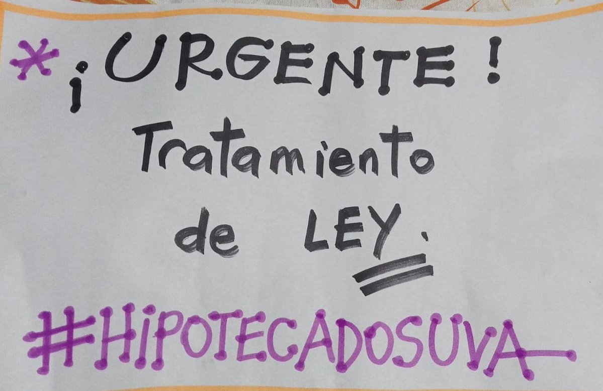<a href="/hipotecadosuva/">@HipotecadosUVANacional</a> <a href="/VonDerThusenTDF/">Raúl Von Der Thusen</a> NO #UsuraUVA 
<a href="/flaviofama/">flavio henrique</a>
<a href="/Senadora_Olalla/">Senadora Stella Olalla</a>
<a href="/Dkroneberger/">Daniel Kroneberger</a>
<a href="/LucilaCrexell/">Lucila Crexell</a>
@lupetagliaferri
@CarmenAlvarezR
<a href="/RomeroxSalta/">Juan Carlos Romero</a>
<a href="/AbdalaBartolome/">BartoloméAbdala</a>
<a href="/JosemaCarambia/">José María Carambia</a>
<a href="/aliciakirchner/">AK</a>
<a href="/LuciaCorpacci/">Lucía Corpacci</a>
<a href="/anabelfsagasti/">Anabel Fernández Sagasti</a>
<a href="/pilattivergara/">Marín Pilatti</a>
<a href="/marianorecalde/">Mariano Recalde</a>
<a href="/OscarParrilli/">Oscar Parrilli</a>
<a href="/CarolinaMoises/">Carolina Moises</a>
<a href="/LinaresCarlosCR/">Carlos Linares</a>