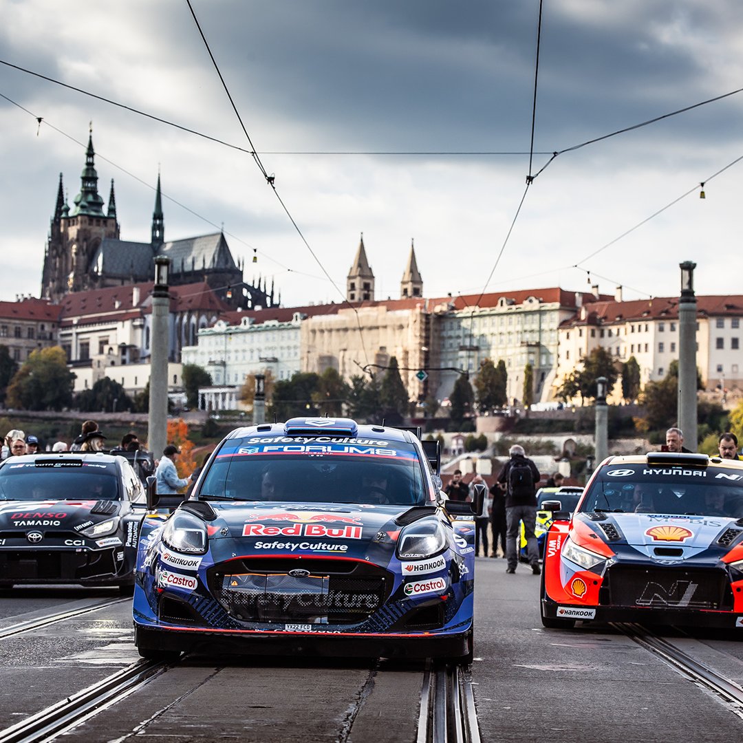 OfficialWRC's tweet image. Name these iconic Prague locations ➡️
#WRC | #CER2025 🇪🇺