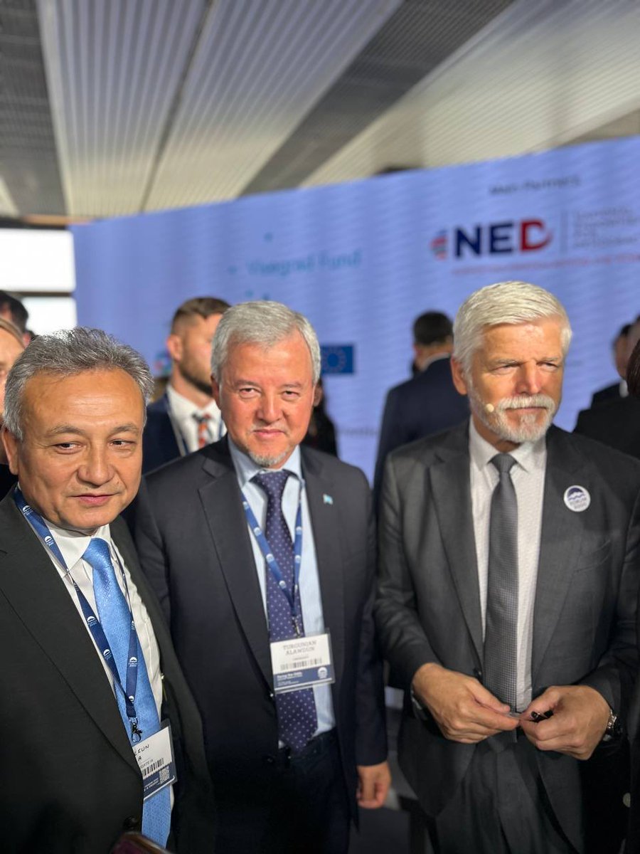 🇨🇿Forum2000 continues — WUC with <a href="/poznaks/">UkReinis Pozņaks</a> and <a href="/prezidentpavel/">Petr Pavel</a>. 

Strong voices for Uyghur rights and freedom. #Forum2000 #WUC