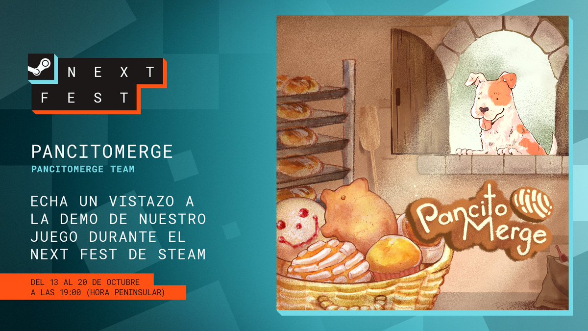 #PancitoMerge is part of Steam's #NextFest!

The demo has been out for some time but we've worked on several juice things that make it better, if you haven't tried it, this is the perfect time!