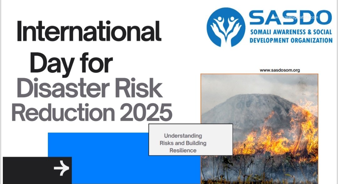 Sasdosom's tweet image. Today we celebrate #IDDR2025 — International Day for Disaster Risk Reduction!

At #SASDO, we stand for stronger communities, preparedness &amp;amp; resilience to reduce disaster impacts. 

Let’s act today to protect lives &amp;amp; build a safer tomorrow. 

#DisasterRiskReduction #ActForHumanity