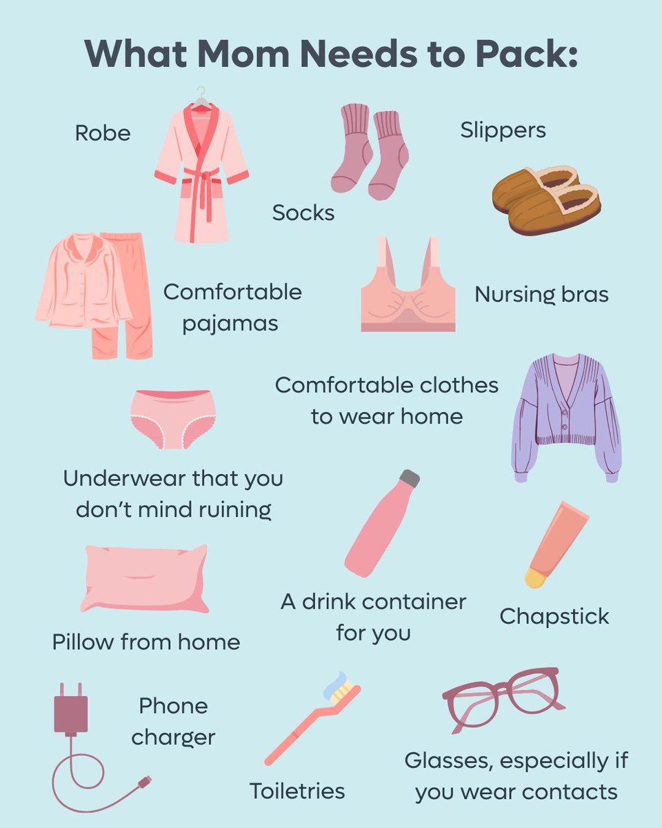BBHealthAL's tweet image. Having a baby soon? 🍼 We’ve got you covered on what to pack! 💗

#laboranddelivery #expectingparents