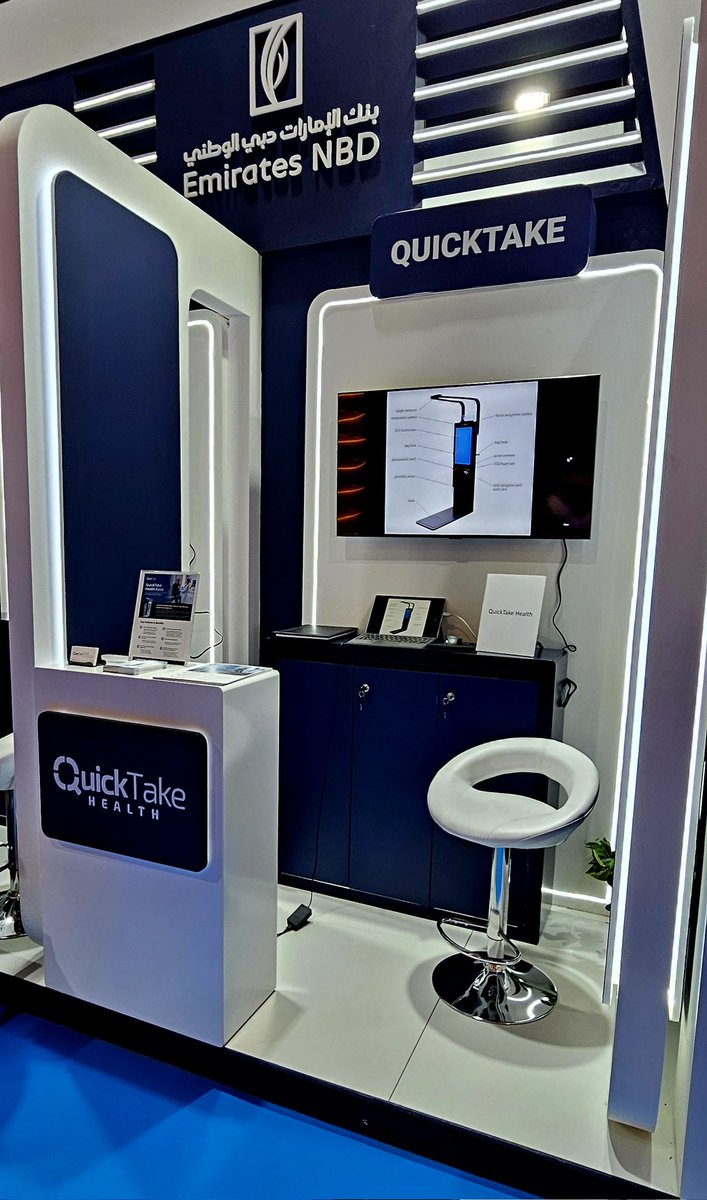 QuickTake Health at GITEX GLOBAL Largest Tech &amp; Startup Show in the World 2025 — Day 1 Highlights 

We’re thrilled to represent the USA Startups Pavilion at GITEX in Dubai — showcasing QuickTake’s smart health assessment kiosk technology

#GITEXGlobal #DigitalHealthealth #Dubai