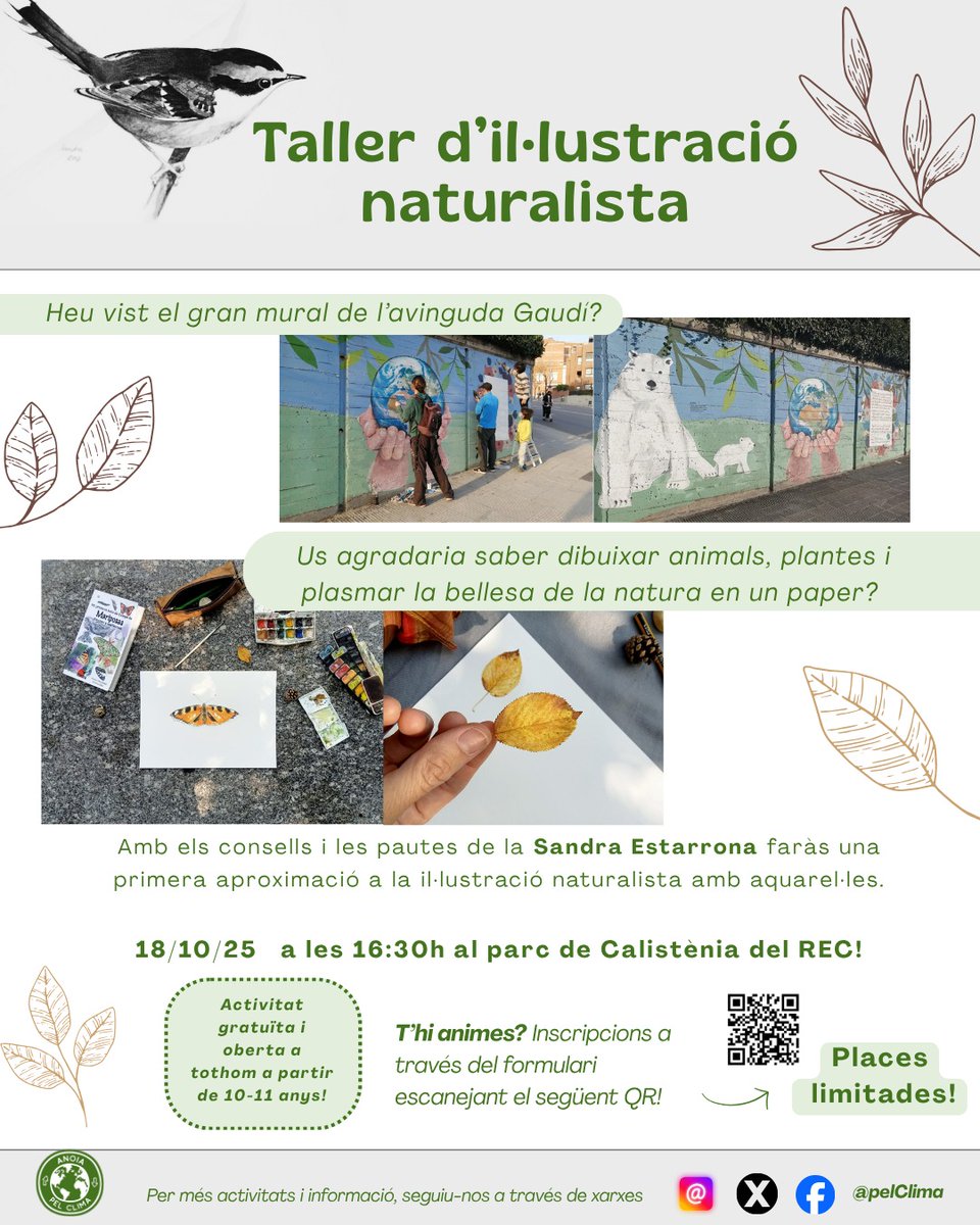 Daniel Macia Marti (@macia_daniel) on Twitter photo El proper dissabte una molt bona activitat, per dibuixar i conèixer les diferents espècies de fauna i flora que podem trobar passejant pel riu #Anoia. Jo tinc previst anar-hi, per gaudir i fer el "xafarder". <a href="/VeuAnoia/">La Veu de l'Anoia</a> <a href="/RadioIgualada/">Ràdio Igualada • 103.2</a> El proper dissabte una molt bona activitat, per dibuixar i conèixer les diferents espècies de fauna i flora que podem trobar passejant pel riu #Anoia. Jo tinc previst anar-hi, per gaudir i fer el "xafarder". <a href="/VeuAnoia/">La Veu de l'Anoia</a> <a href="/RadioIgualada/">Ràdio Igualada • 103.2</a>