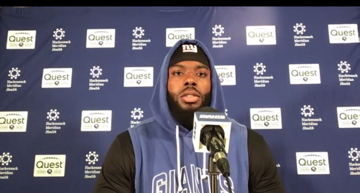 Standout LT Andrew Thomas said he thinks Giants are "still trying to build our identity." That's natural when you have a rookie QB. The team needs to do it more consistently.

#giants 