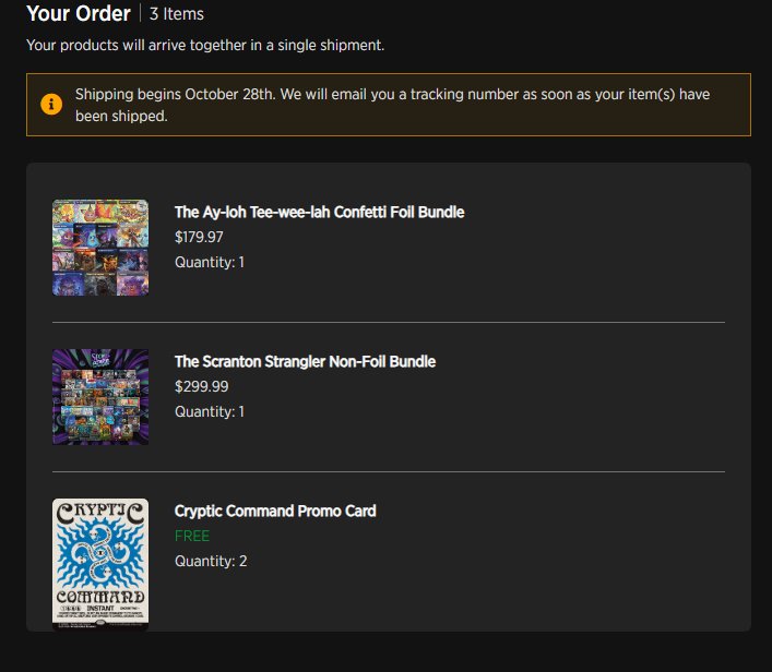 We eating in Dark Rarity for the #secretlair drop!

Get in here!
discord.gg/rBZttQFvZ

#Pokemon #TCG #mtg #magicthegathering #Mondayvibe #success