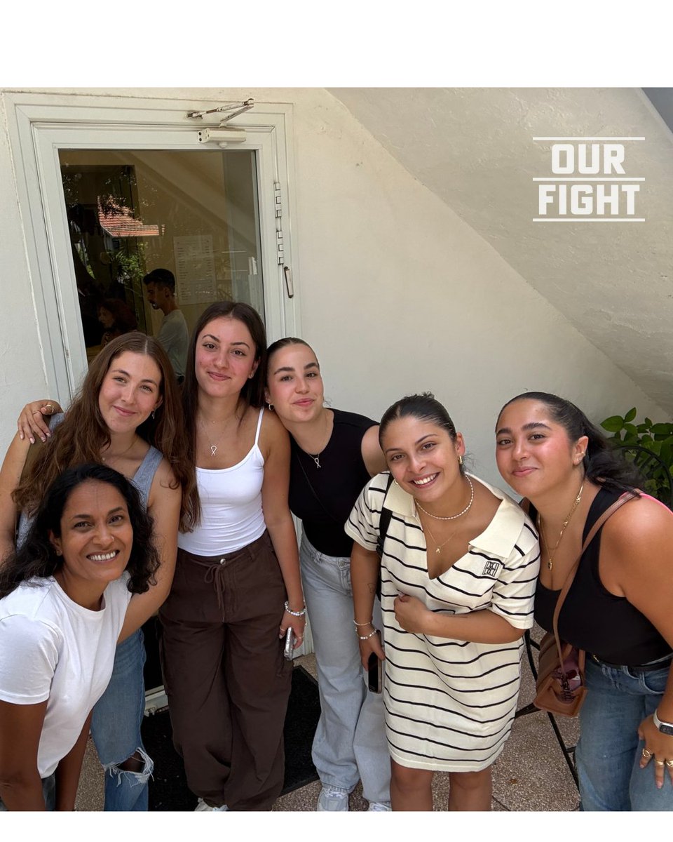 OurFightUk's tweet image. 🇮🇱 🇬🇧 Kurpa crossed paths with some of the hostages of October 7 — Israel&apos;s heroes: Karina Ariev, Daniella Gilboa, Naama Levy, Liri Albag , Agam Berger and Emily Damari.

Kurpa led Our Fight&apos;s solidarity delegation to Israel for Yom HaShoah in April. But her love of the country…