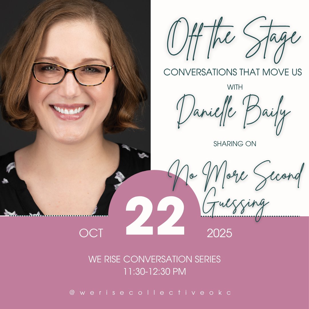 danibaily's tweet image. Join Danielle at the We Rise Conversation Series. 
Virtual Lunch &amp;amp; Learn: &quot;No More Second Guessing: Decisions without Doubt.&quot; 

tinyurl.com/No-More-Second…

#TimeManagement #TaskManagement  #ProcessGeneration #Prioritization #Implementation #Consistency