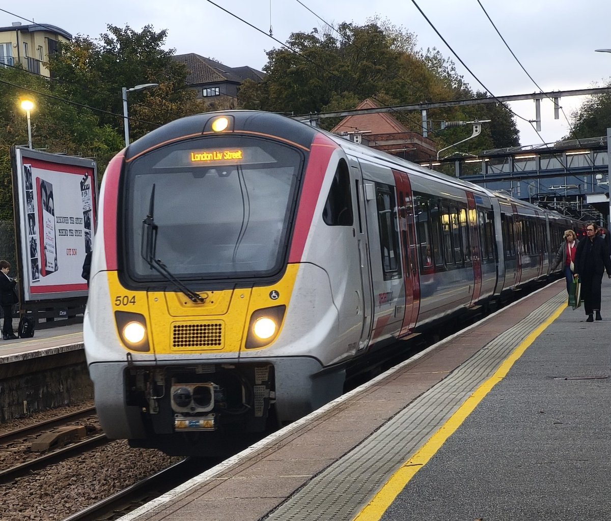 Boarding a state-run #train from darkest Essex into London for the first time since 1997. Excellent news!
