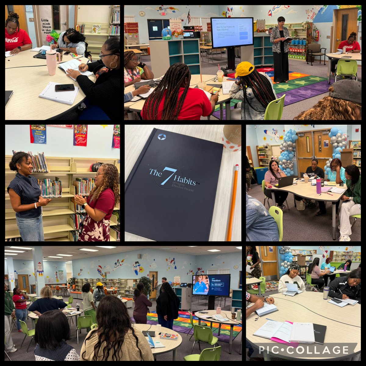We engaged in professional learning centered around “The 7 Habits of Highly Effective People” in preparation to become a ‘Leader in Me’ school. We’re excited to help cultivate the next generation of leaders!
